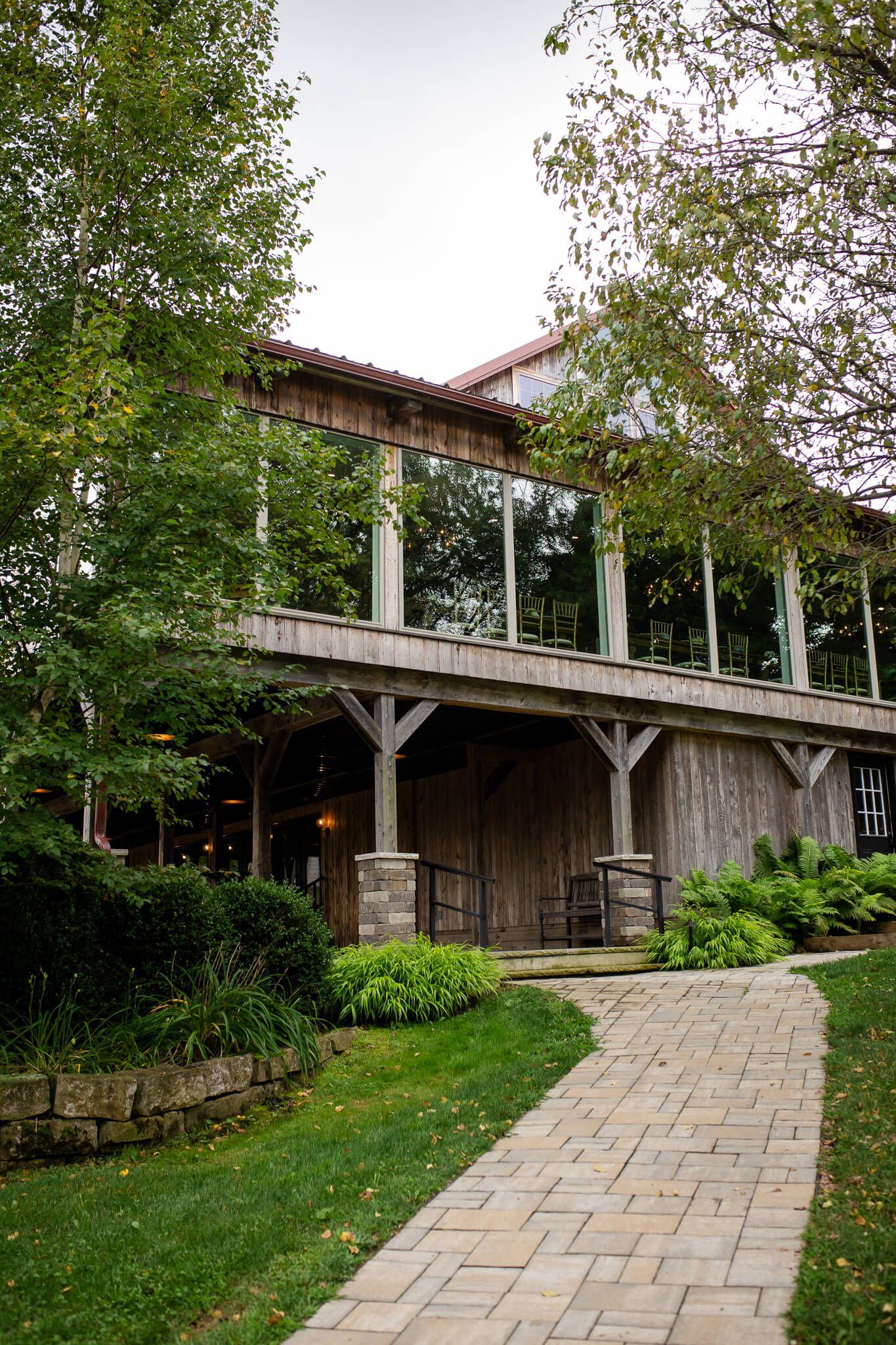 Picturesque outside view of Willowbrook Wedding venue