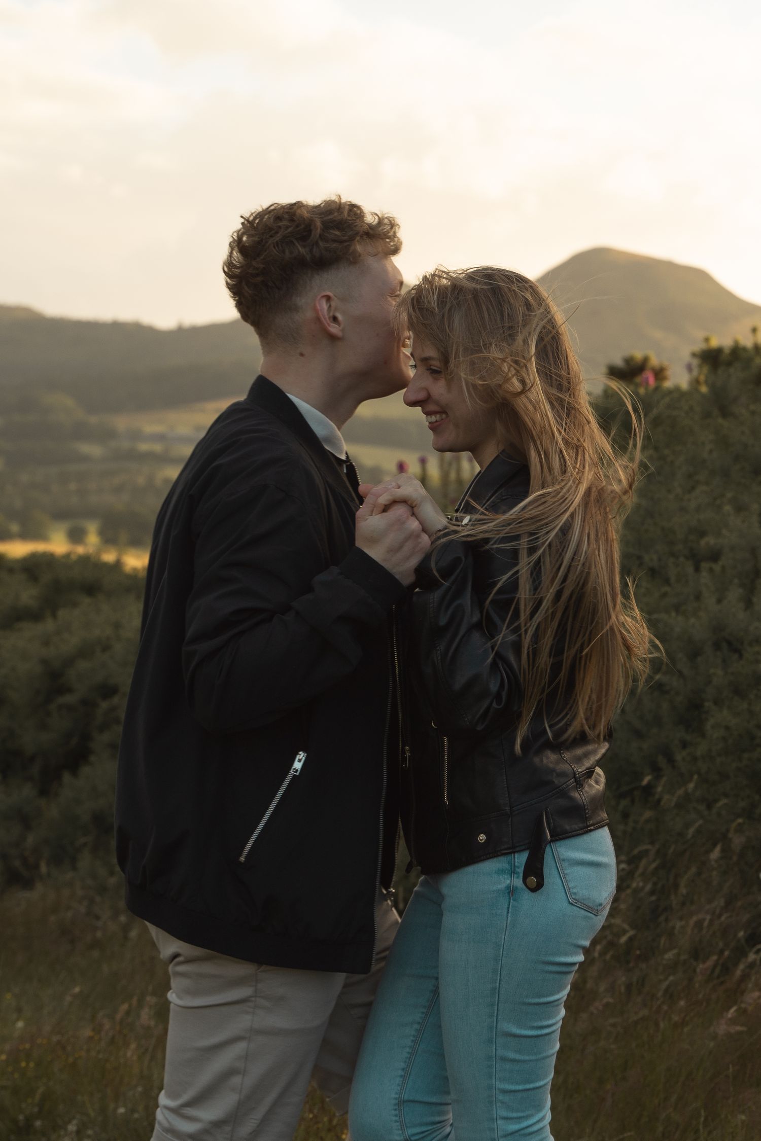 Romantic and natural Highland photography session