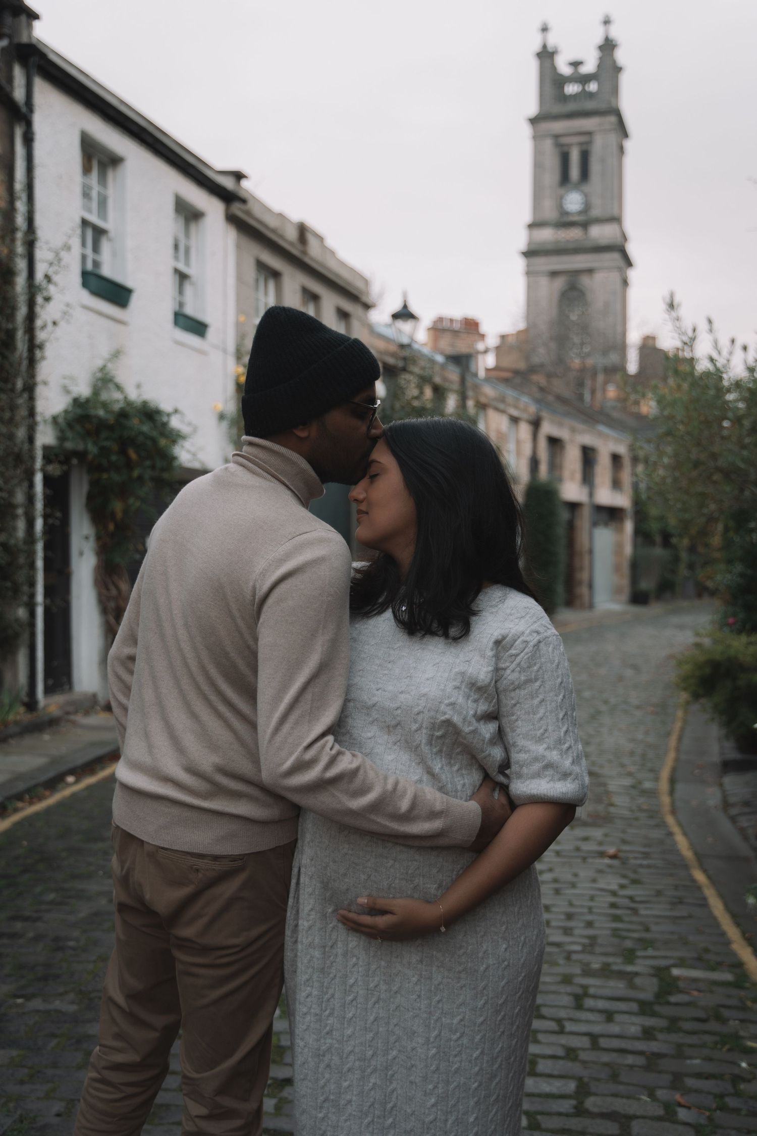 Maternity photoshoot, Circus Lane