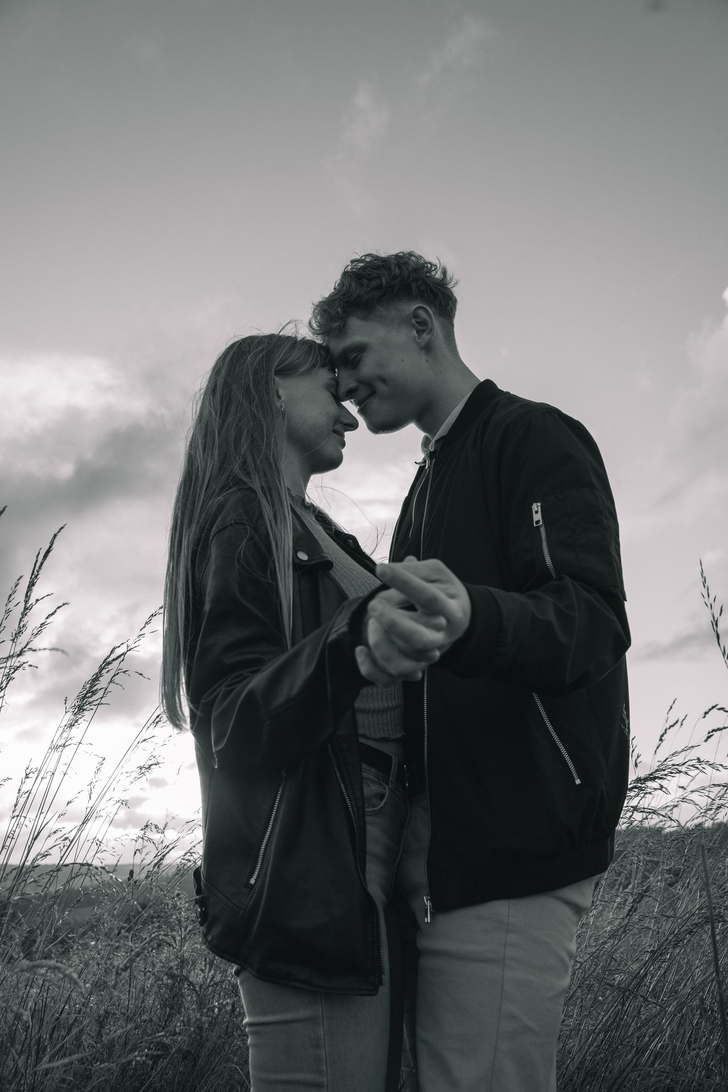 Candid connection in wild Scottish scenery