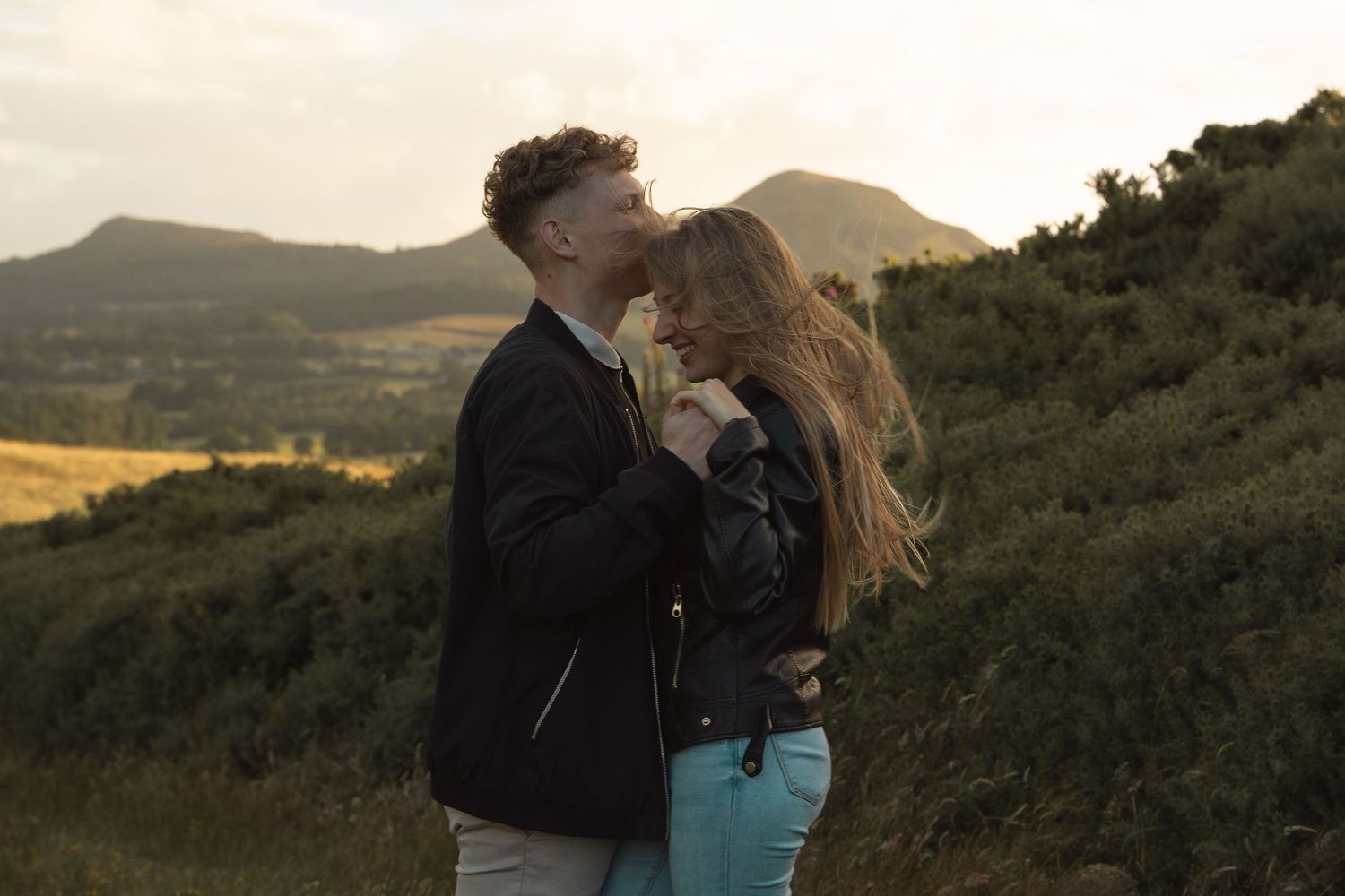 Romantic and natural Highland photography session