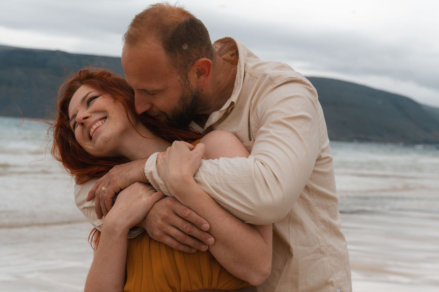 Adventure couples photography in Icelandic natural landscape