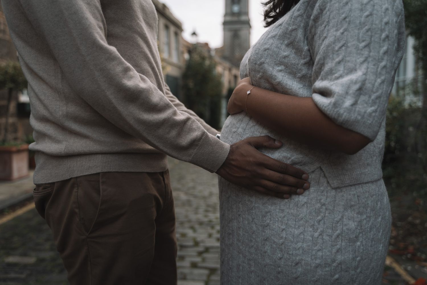 Maternity photoshoot, Circus Lane