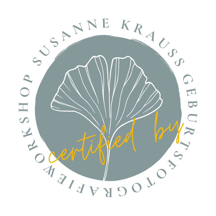 Zertifikat Workshop für Geburtsfotografie Susanne Krauss Geburtsfotografin