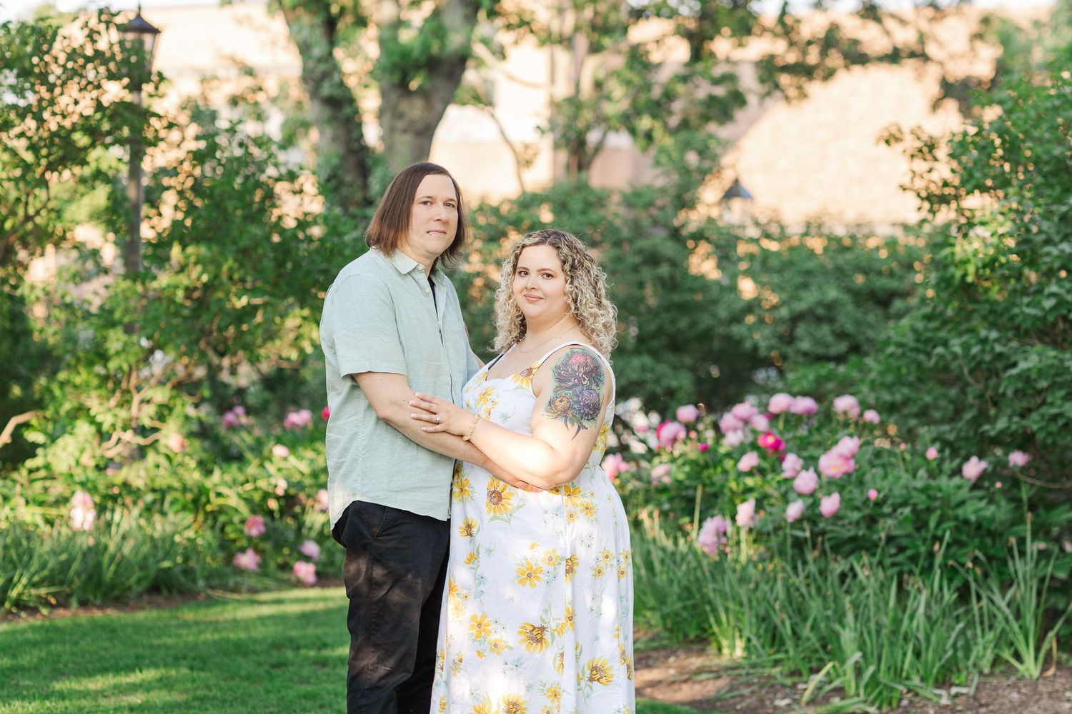 Lombard IL engagement photos by Chicago wedding photographer