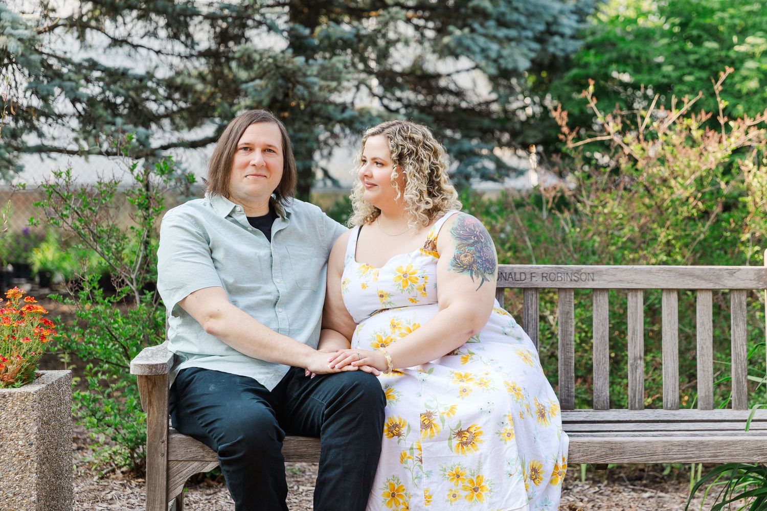 Lombard IL engagement photos by Chicago wedding photographer