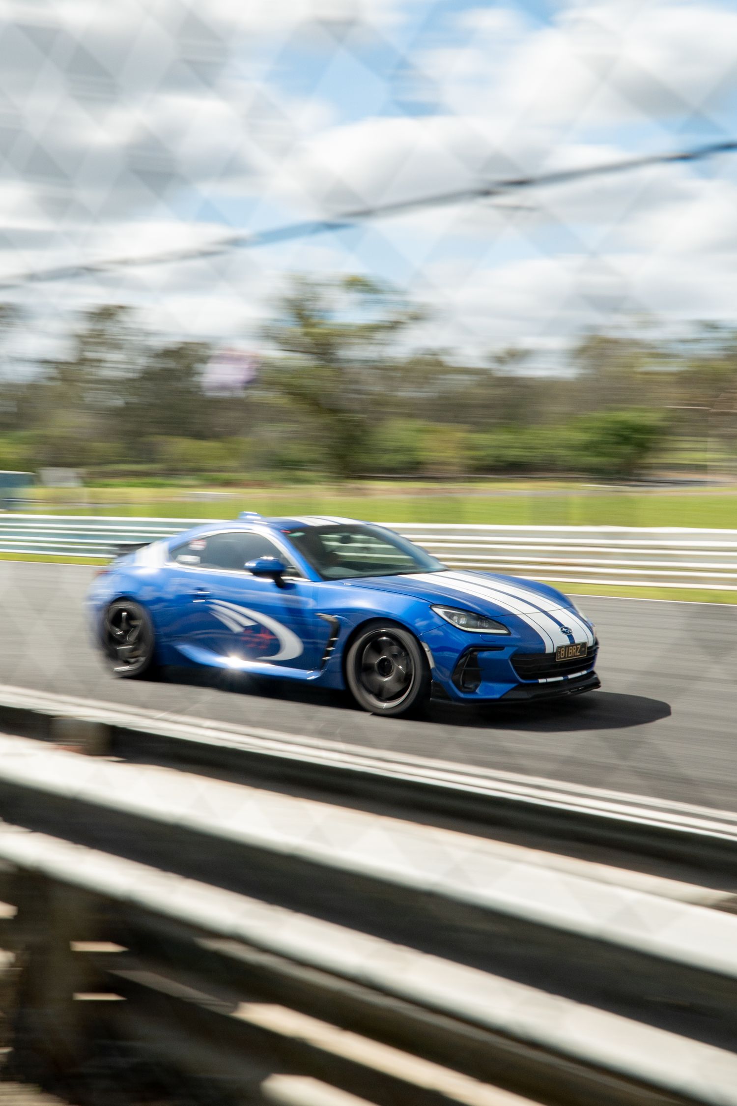 Brz on lakeside parkway racetrack