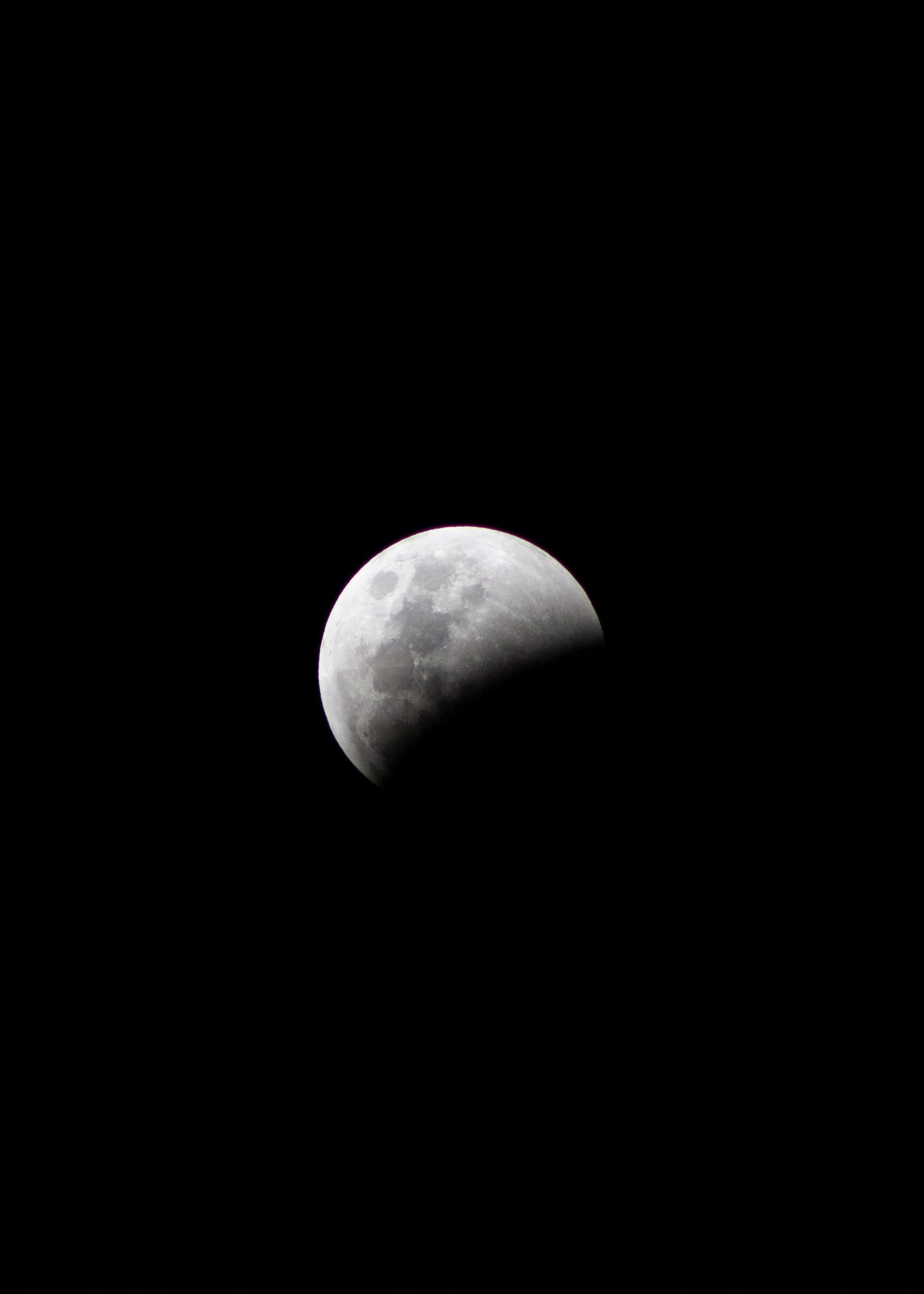 The Moon in Full View