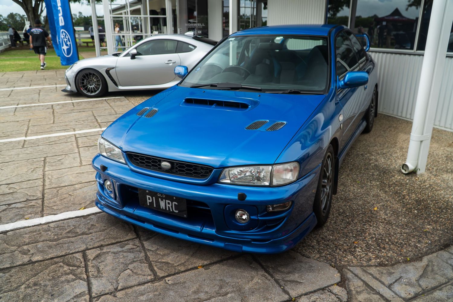 Subaru parked up pretty