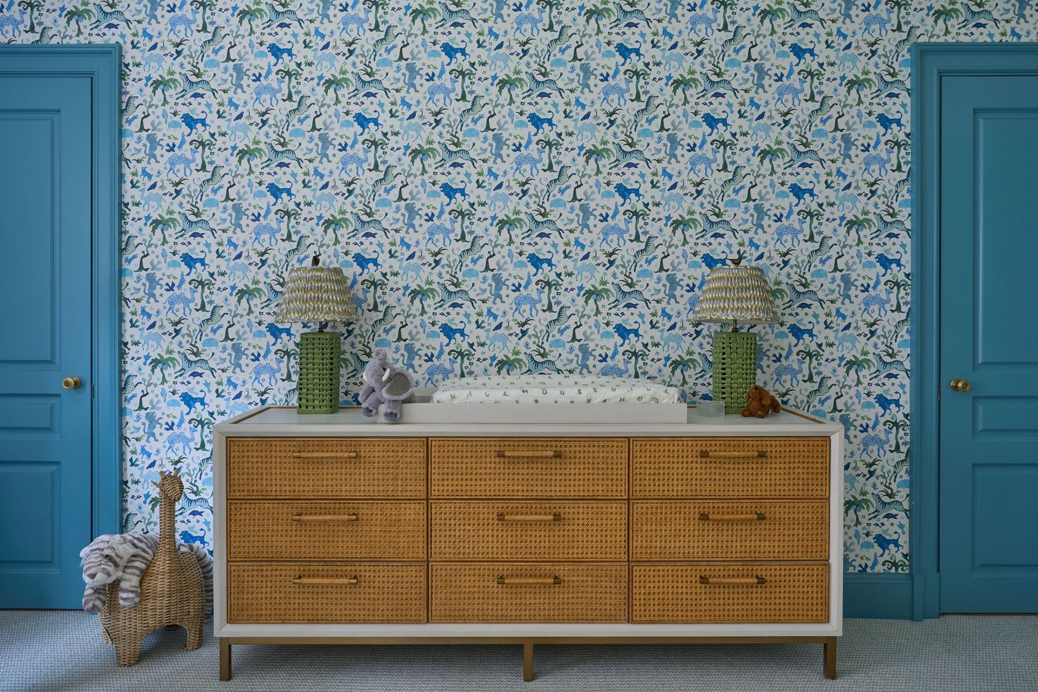 Nursery room in a Park Avenue residence. Design by Studio Vogelsang