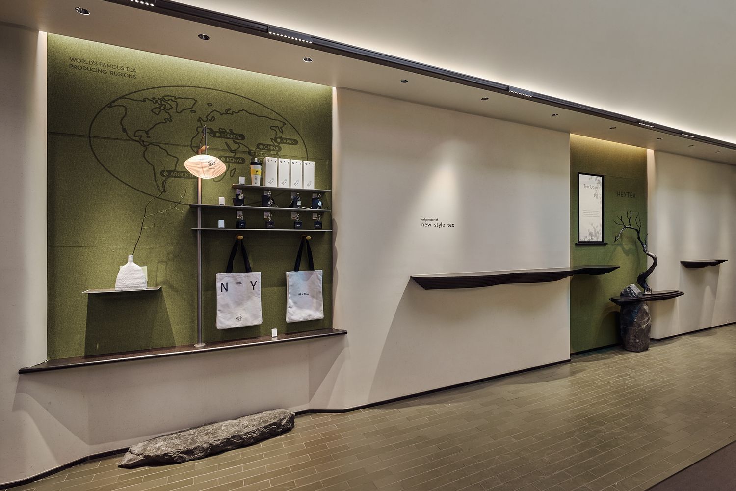 Hey Tea lab, store in Time Square NY