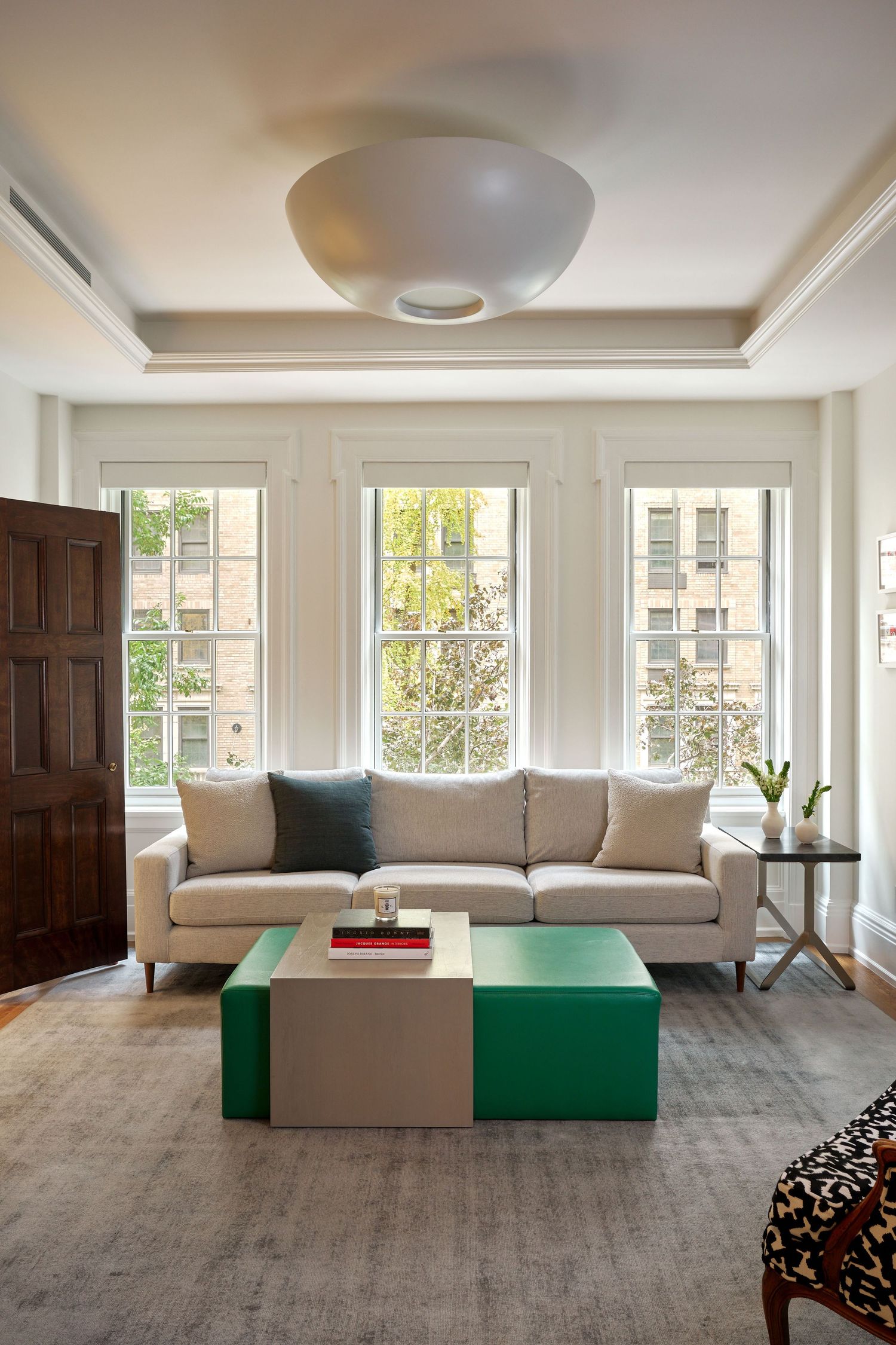 TV room of a Lexington ave apartment, design by Varlands