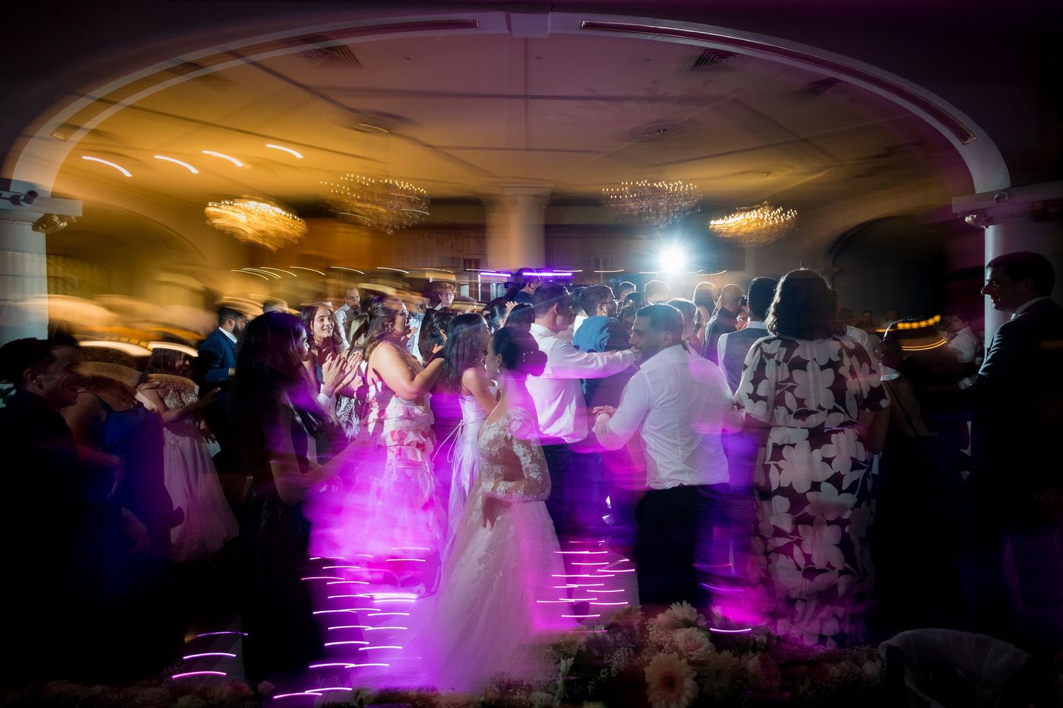 dance floor open reception at Pagoda resort