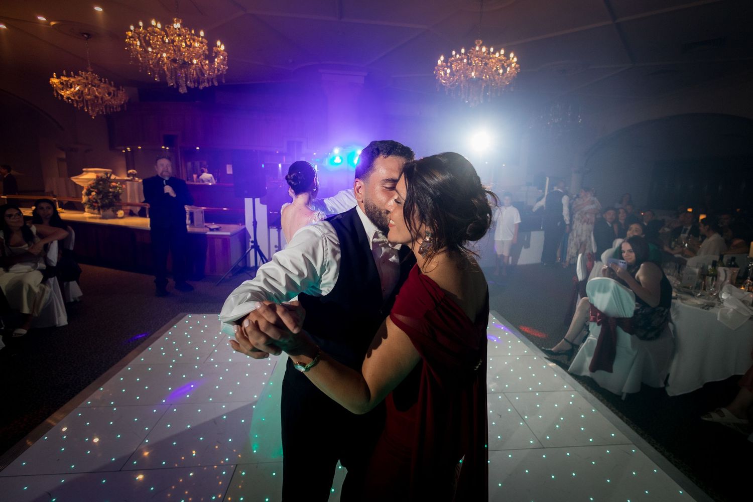 dance floor open reception at Pagoda resort