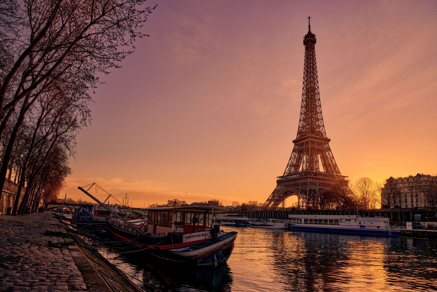 Eiffel Tower Sunrise