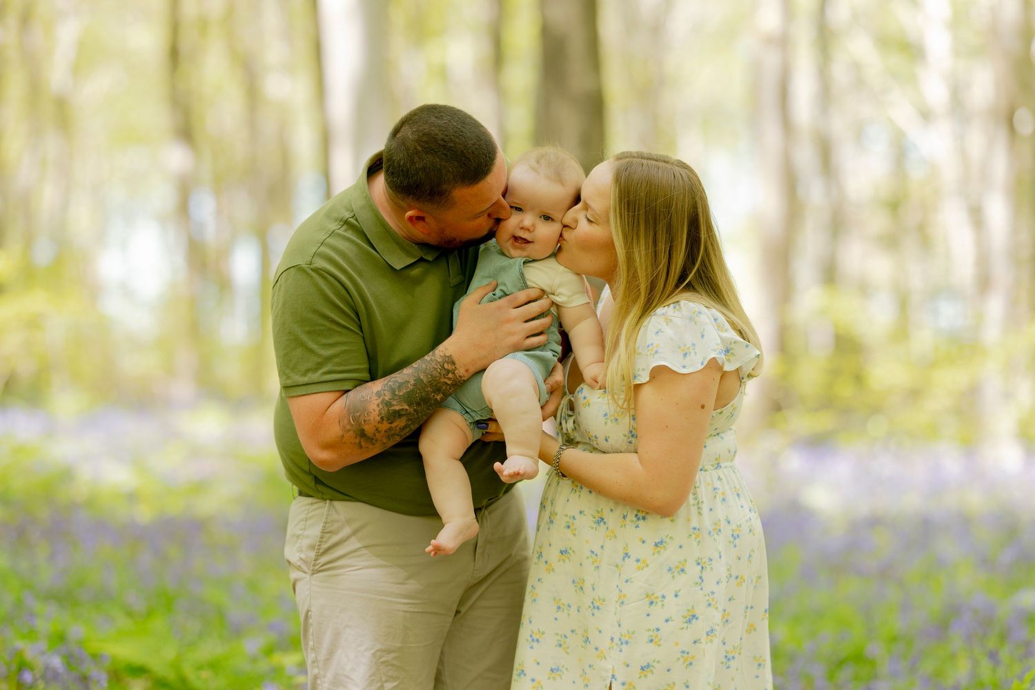 Bluebell Family Mini Session in Sturminster Newton Dorset