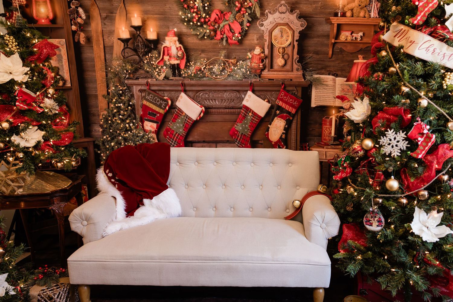 Katie Strzelec Photography Magical Christmas Santa Session