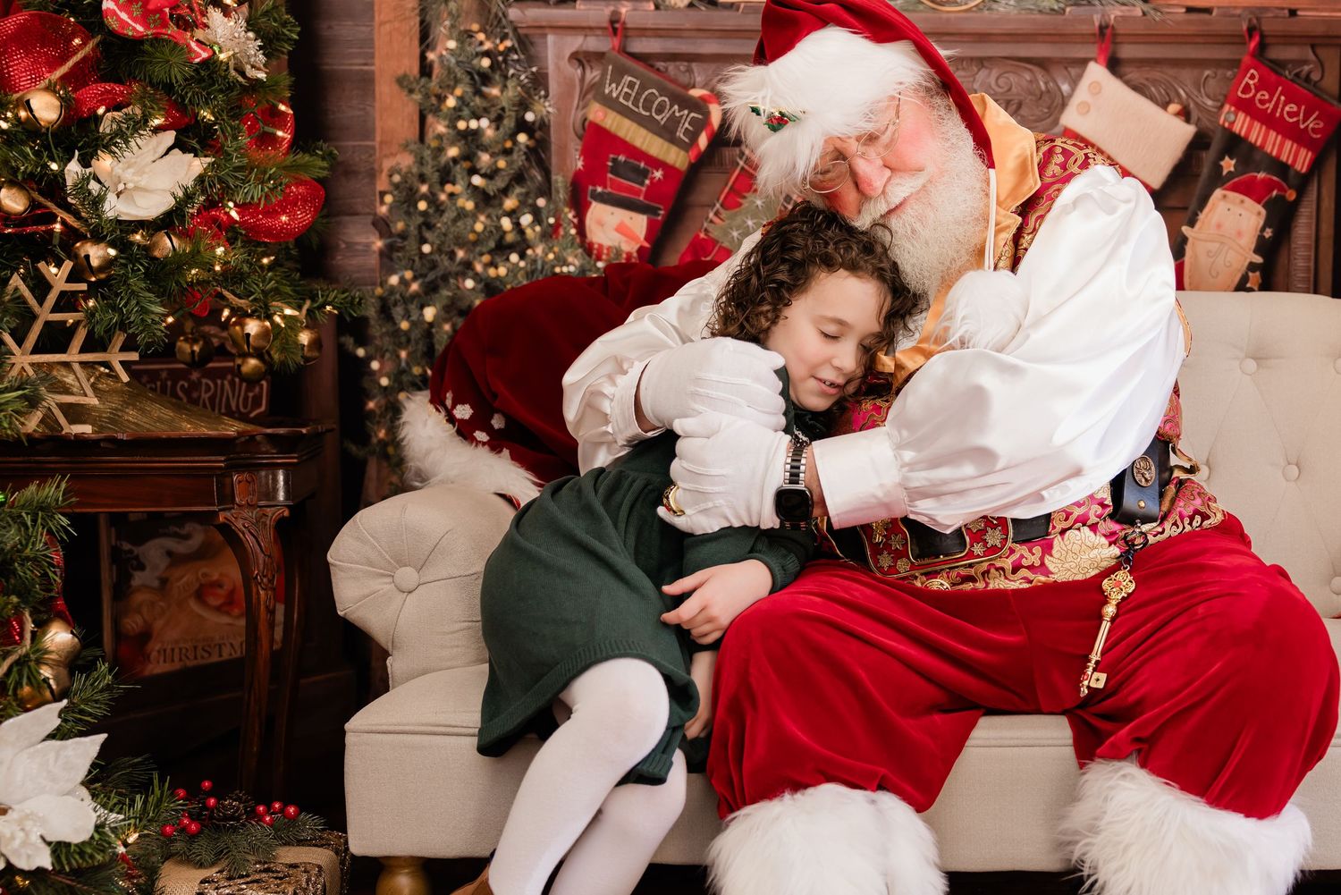 Katie Strzelec Photography Magical Christmas Santa Session