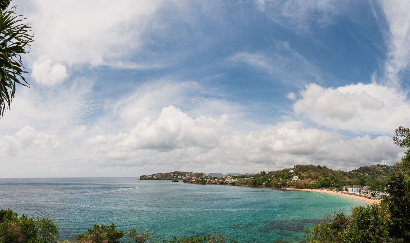 Celeste & Reece documenting the couple’s wedding on the beach at Sandals Resorts in Saint Lucia