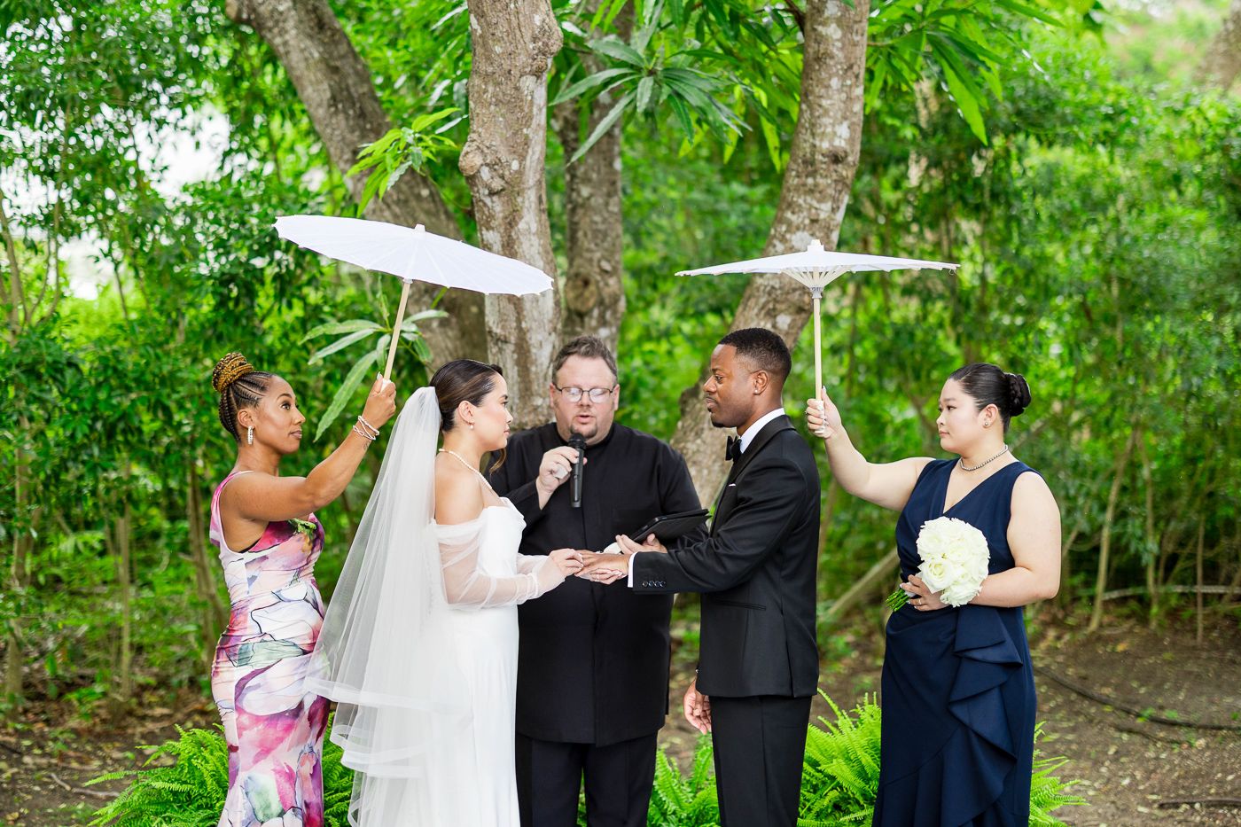 destination wedding reception venue at villa aama, sandy lane barbados