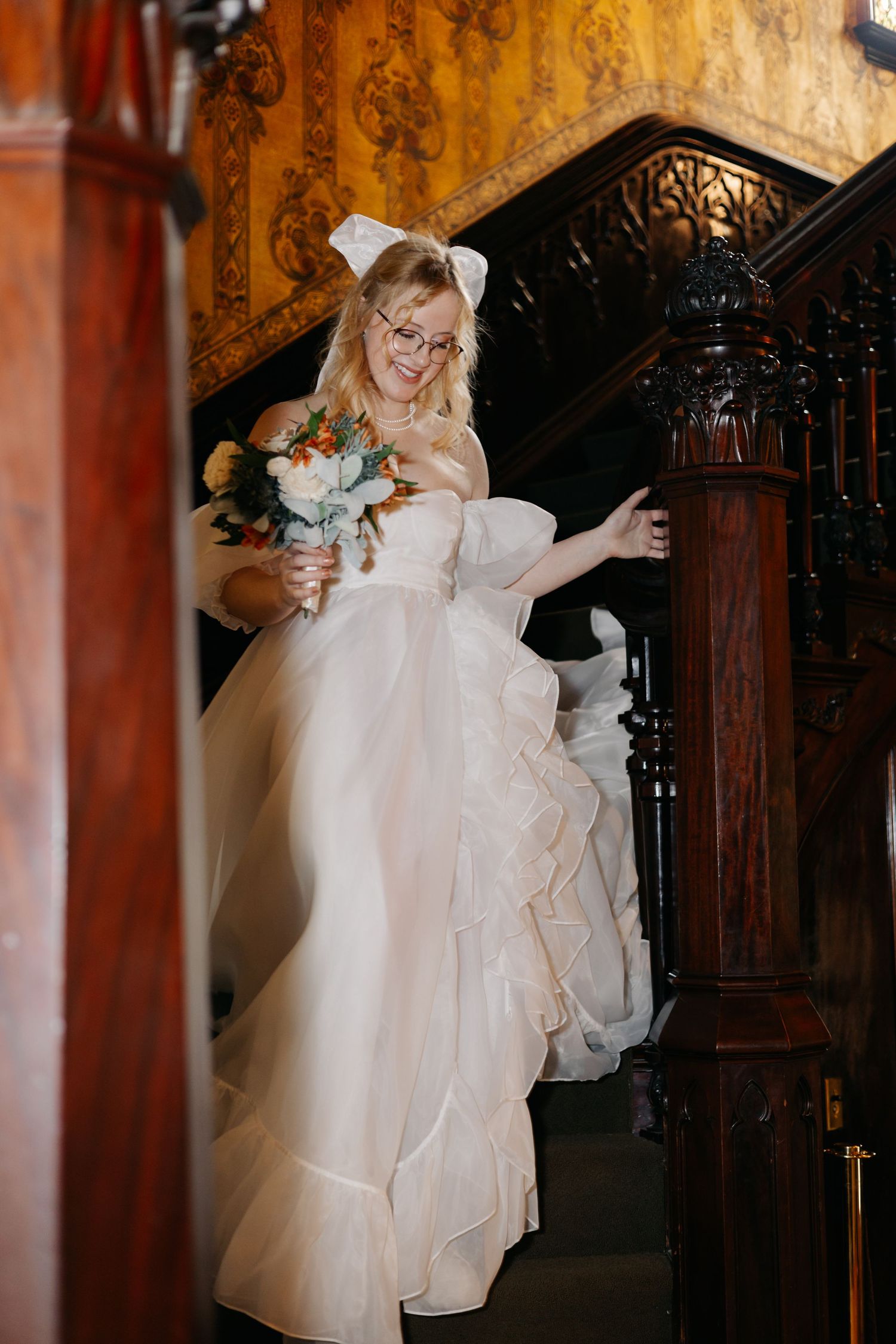 Fine art wedding photography at Joslyn Castle Omaha Nebraska