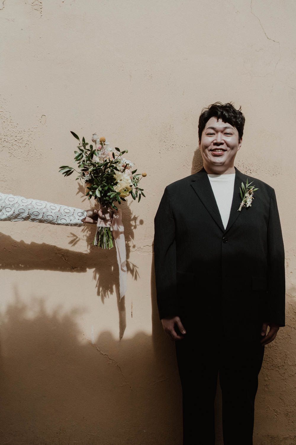 San Diego elopement photographer - cinematic elopement with wild motion and natural vibes