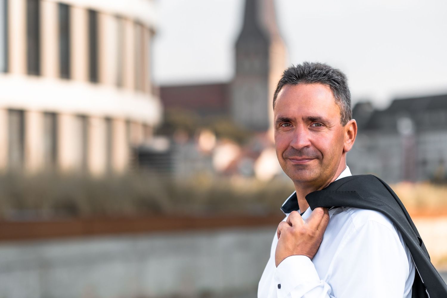 Portrait Michael Ebert, Rostocker Altstadt