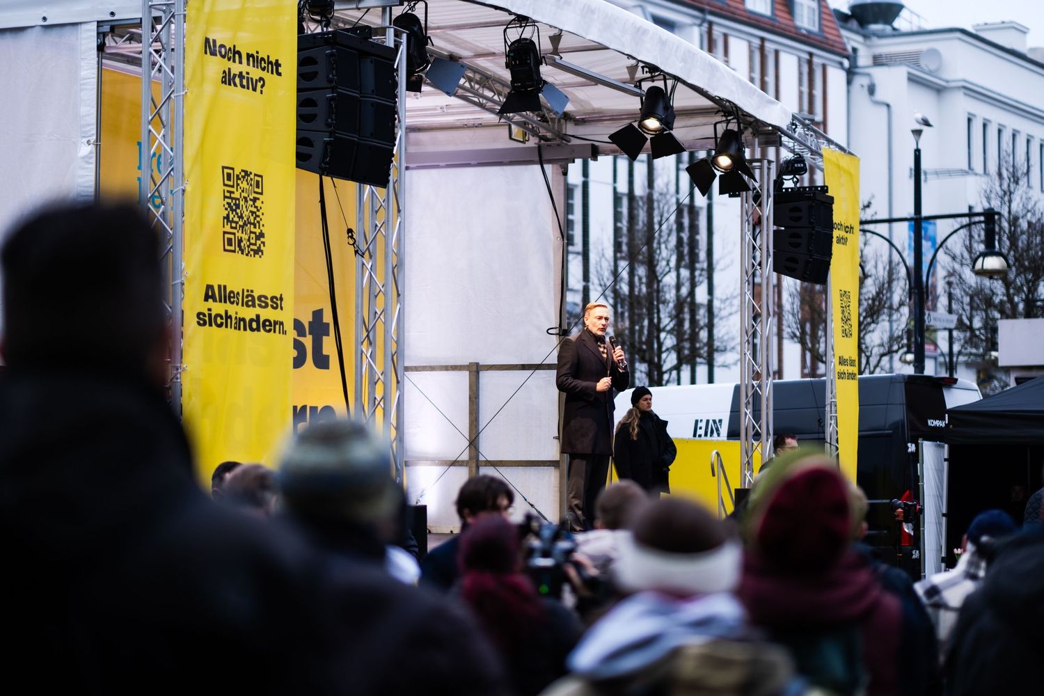 Eventfoto / Veranstaltungsfotografie Christian Lindner in Rostock Universitätsplatz