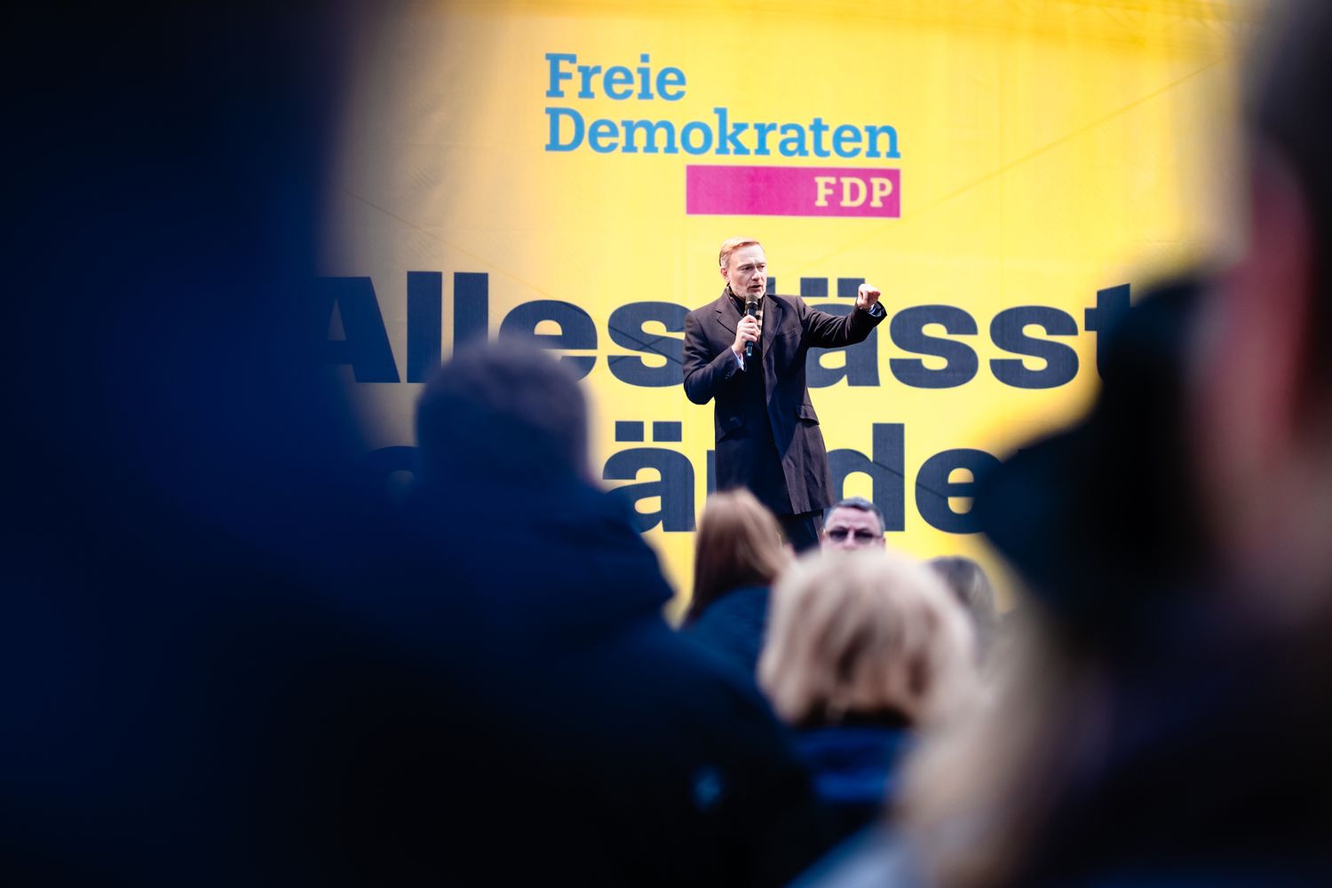 Eventfoto / Veranstaltungsfotografie Christian Lindner in Rostock Universitätsplatz