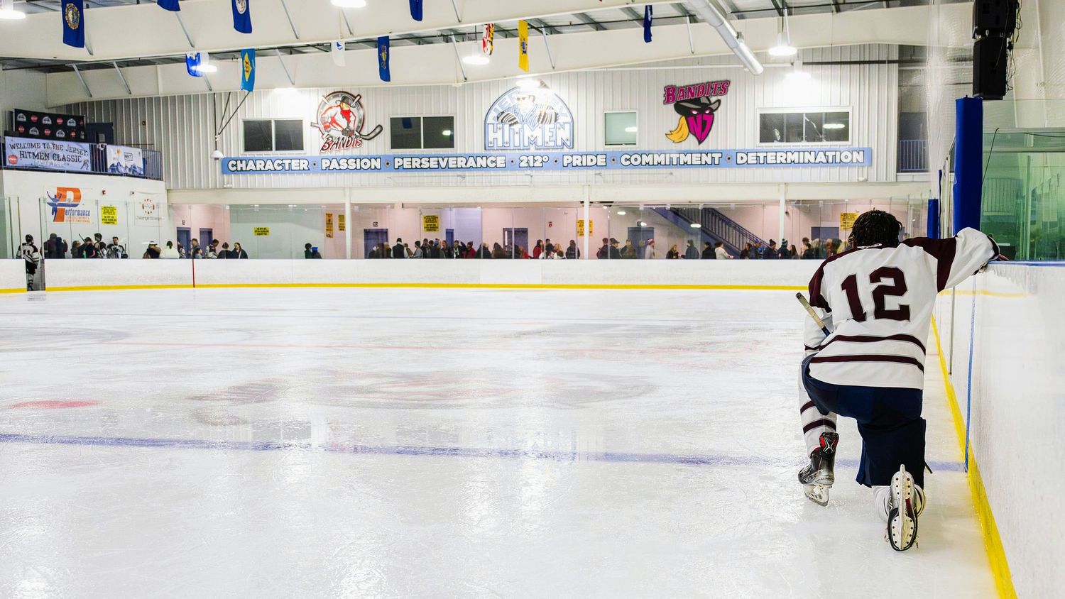 Ice Vault hockey rink.
