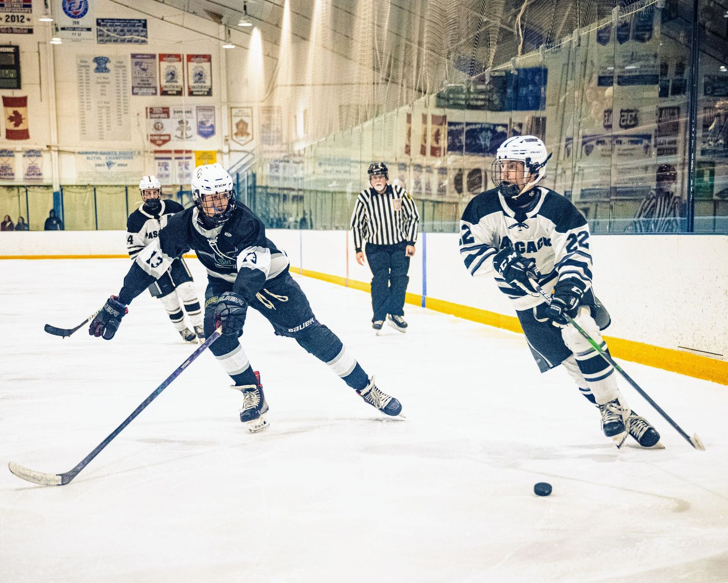 Sport-O-Rama hockey rink.