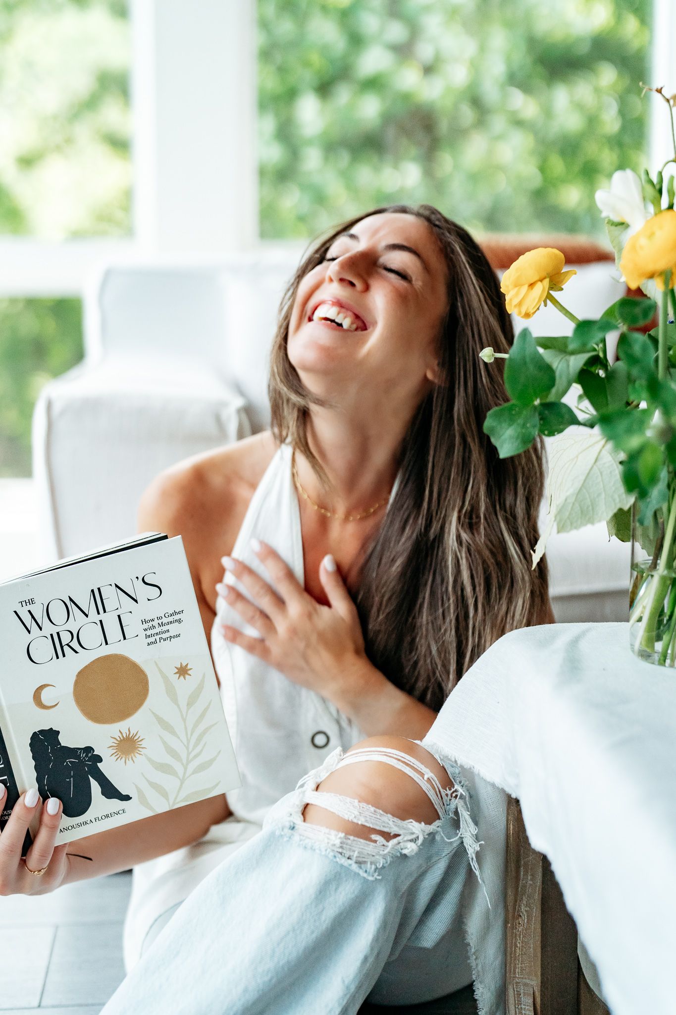 Empowered female coach radiating authenticity in aligned brand imagery