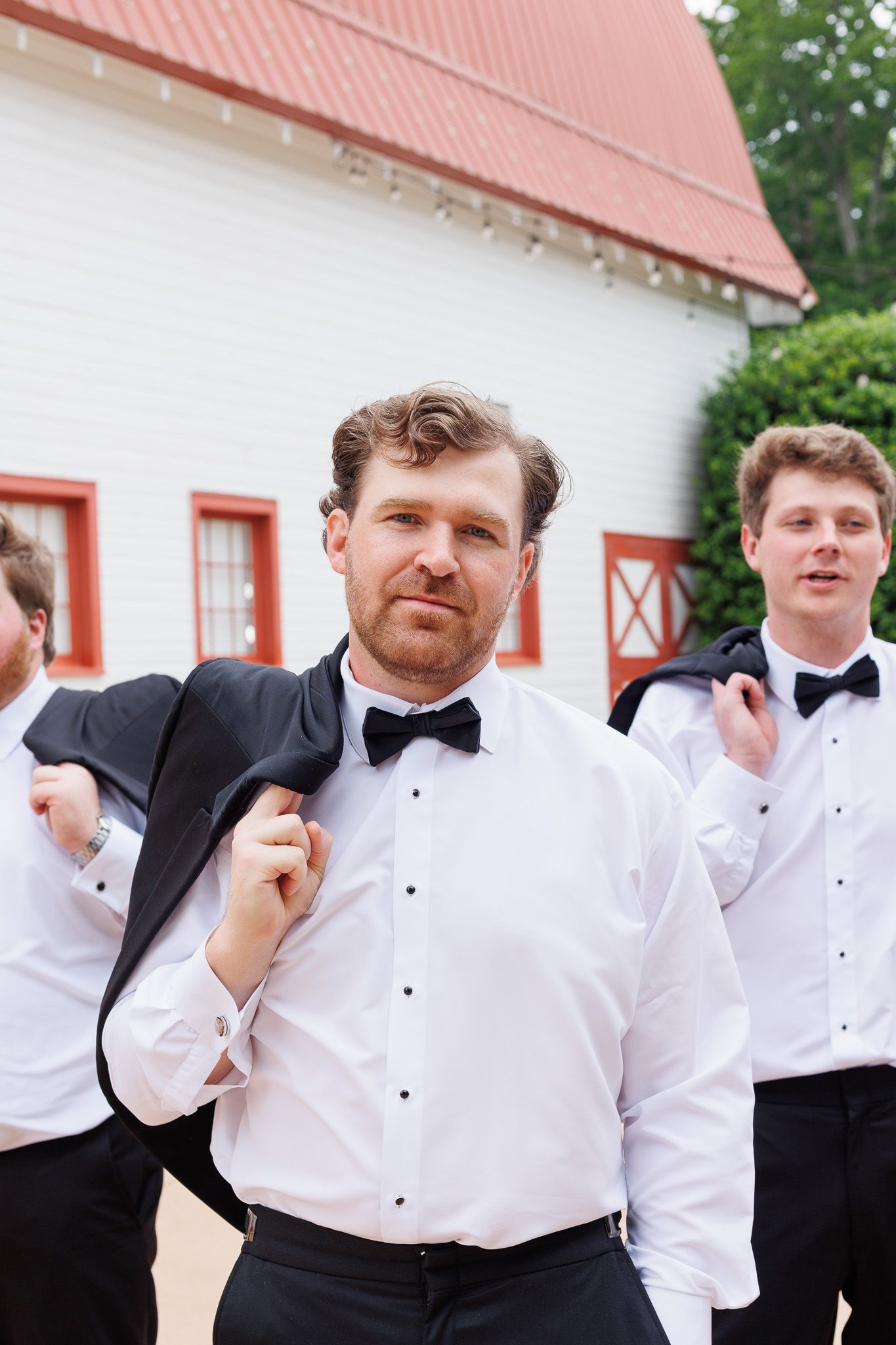 Groomsmen at Winmock. Bright and crisp editing style.