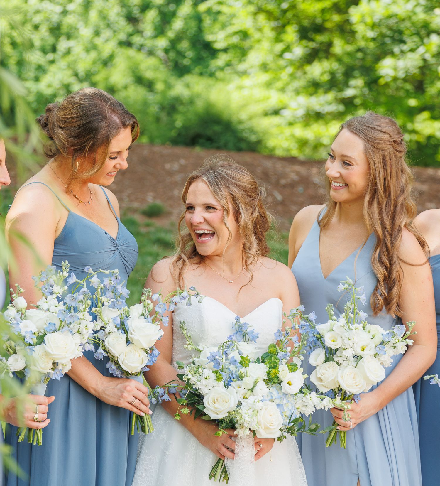 Wedding Photography. Slate Blue. Soft and subtle, true to color.