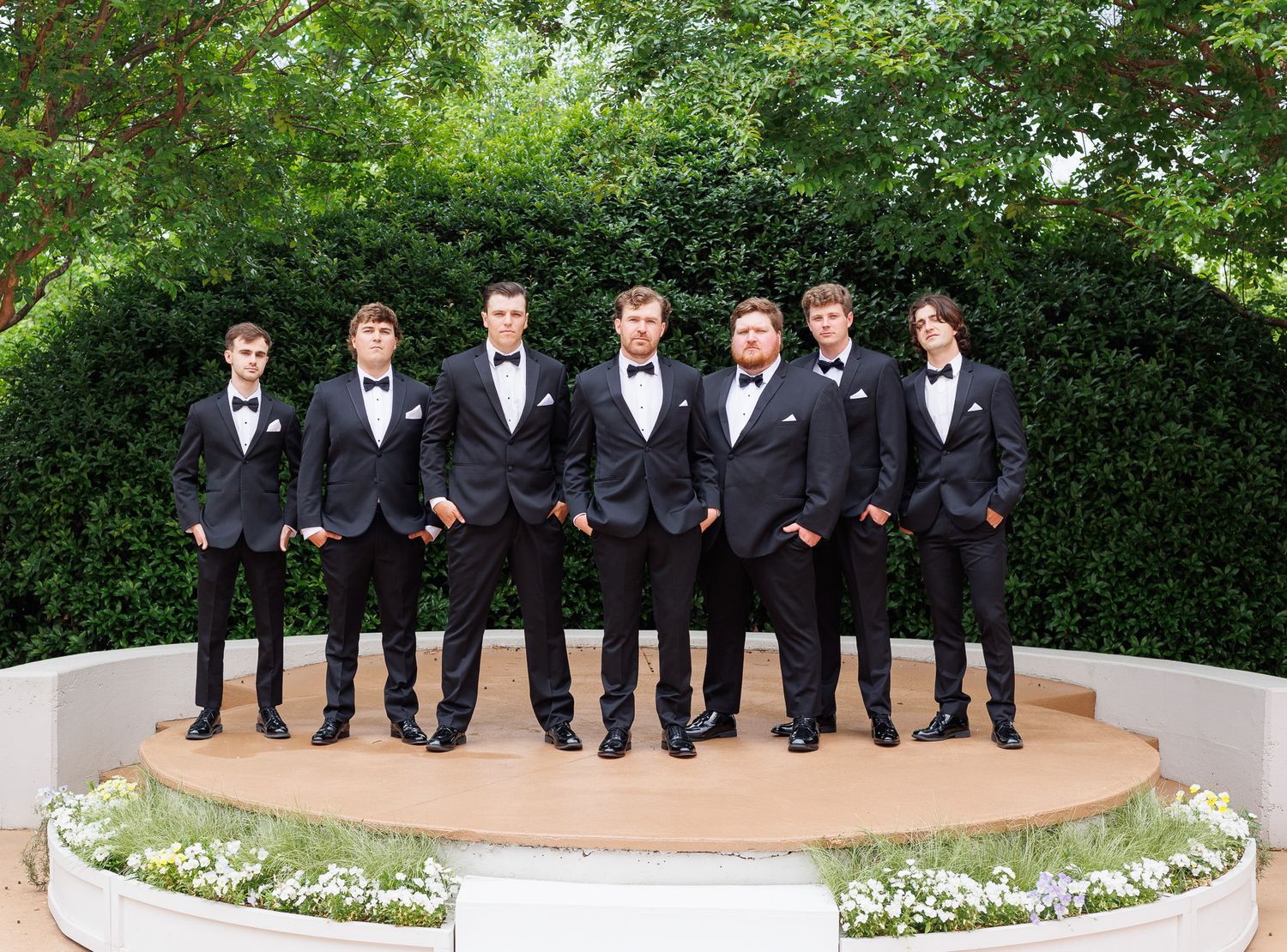 Groomsmen at Winmock. Bright and crisp editing style.