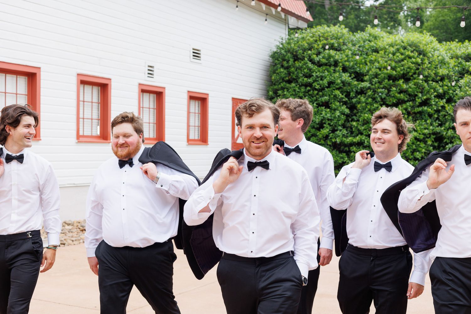 Groomsmen at Winmock. Bright and crisp editing style.