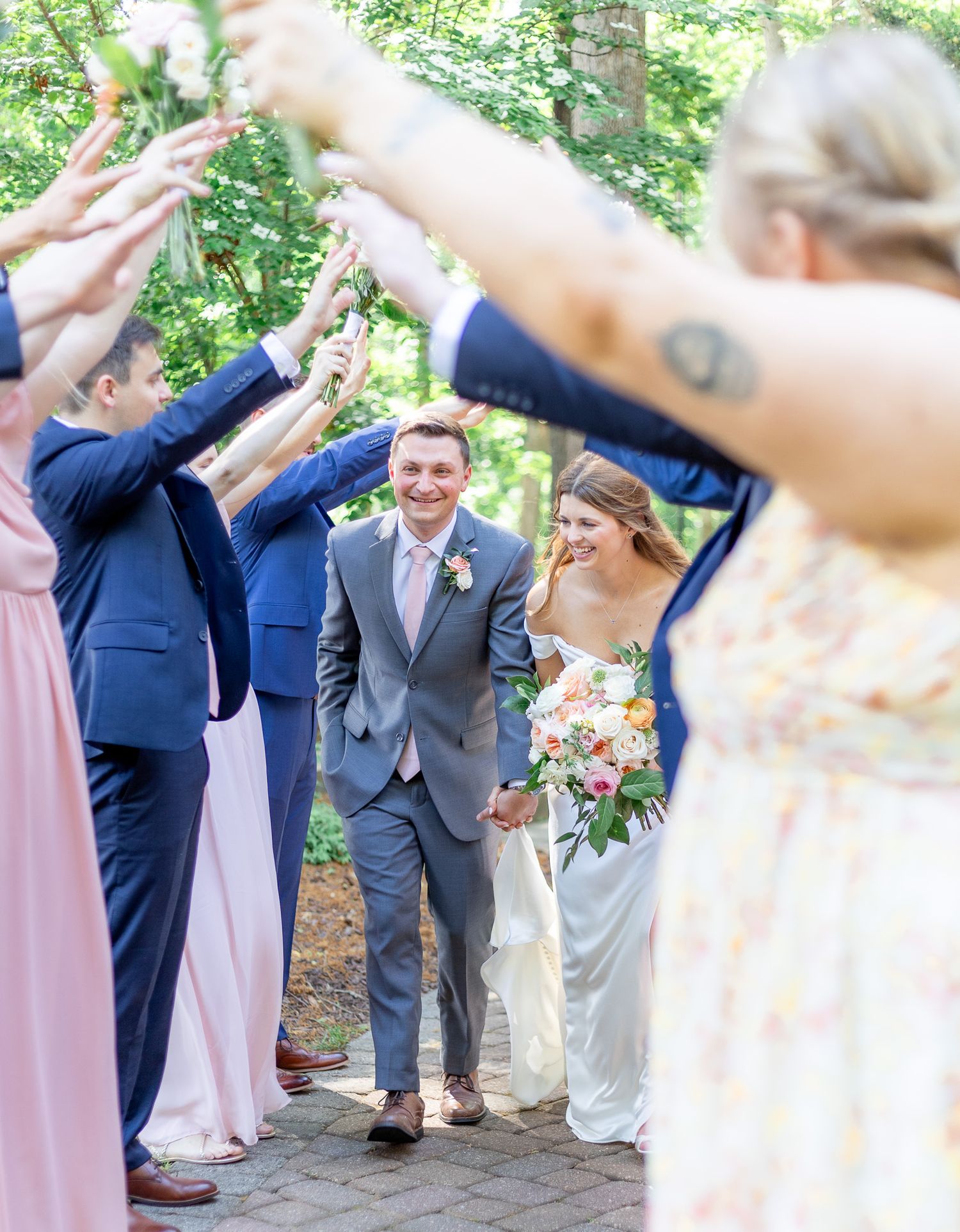 Wedding Photography. Bright and crisp, true to color. Soft and muted.