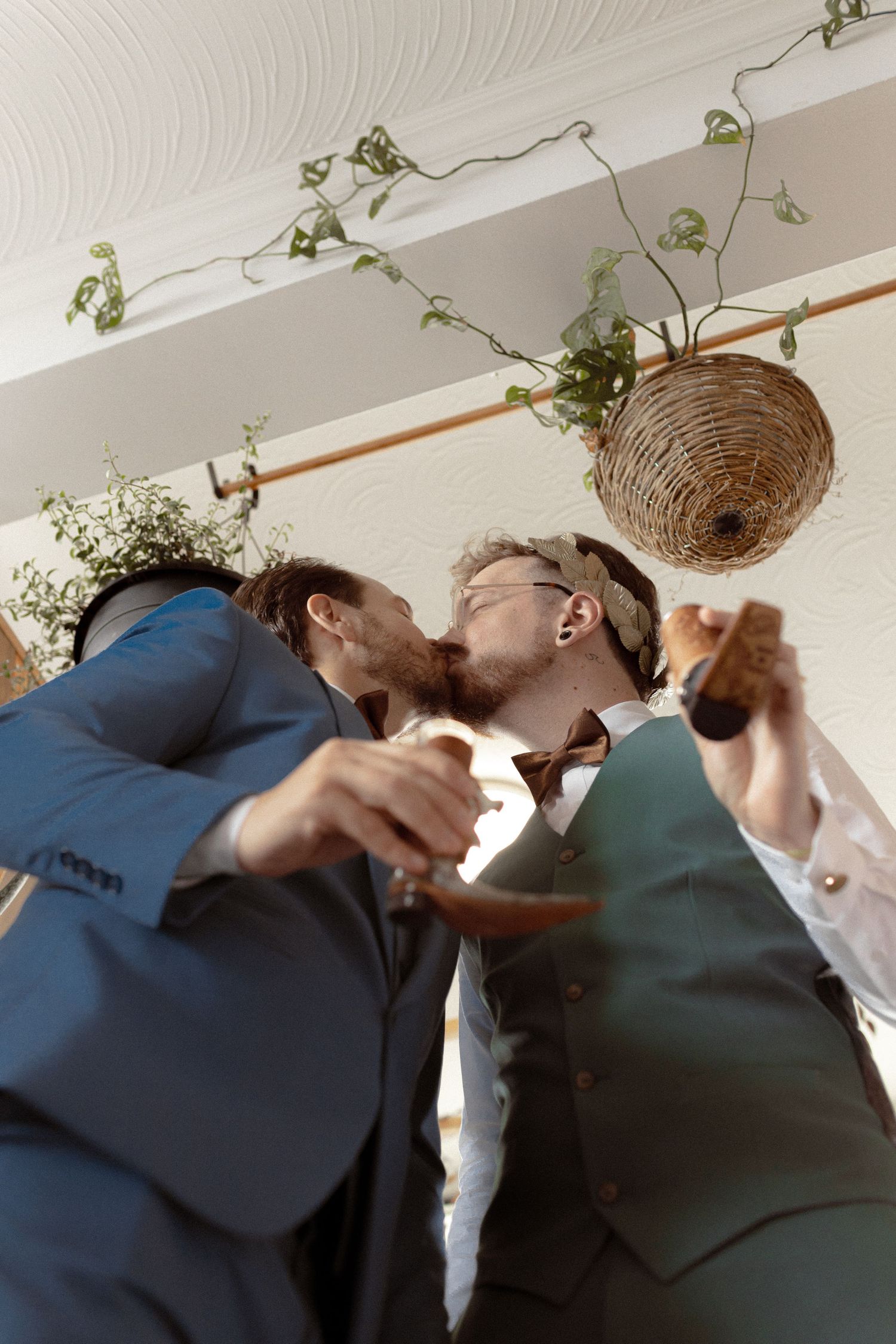 The Perfect Color-Coordinated Same-Sex Wedding in Toronto, at Fantasy Farms. Cinematic photography in Toronto for stylish, queer couples.