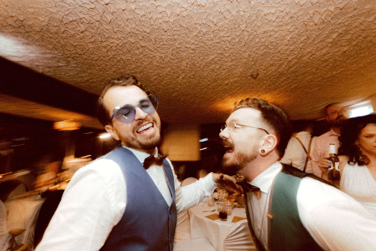 The Perfect Color-Coordinated Same-Sex Wedding in Toronto, at Fantasy Farms. Cinematic photography in Toronto for stylish, queer couples.