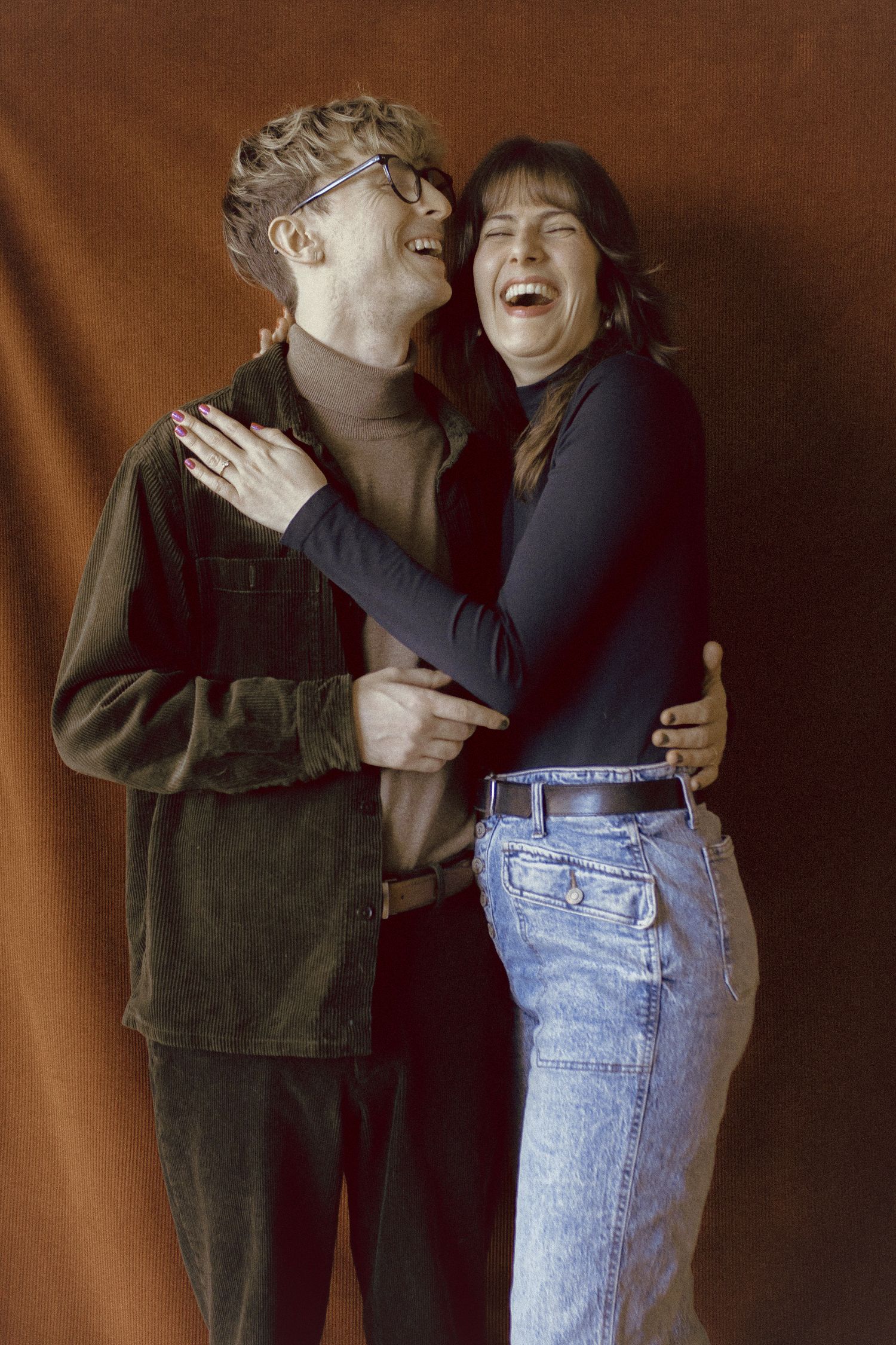 Surrealism Meets Love: A Two-Part Engagement with Twin Cats & a visit to ER