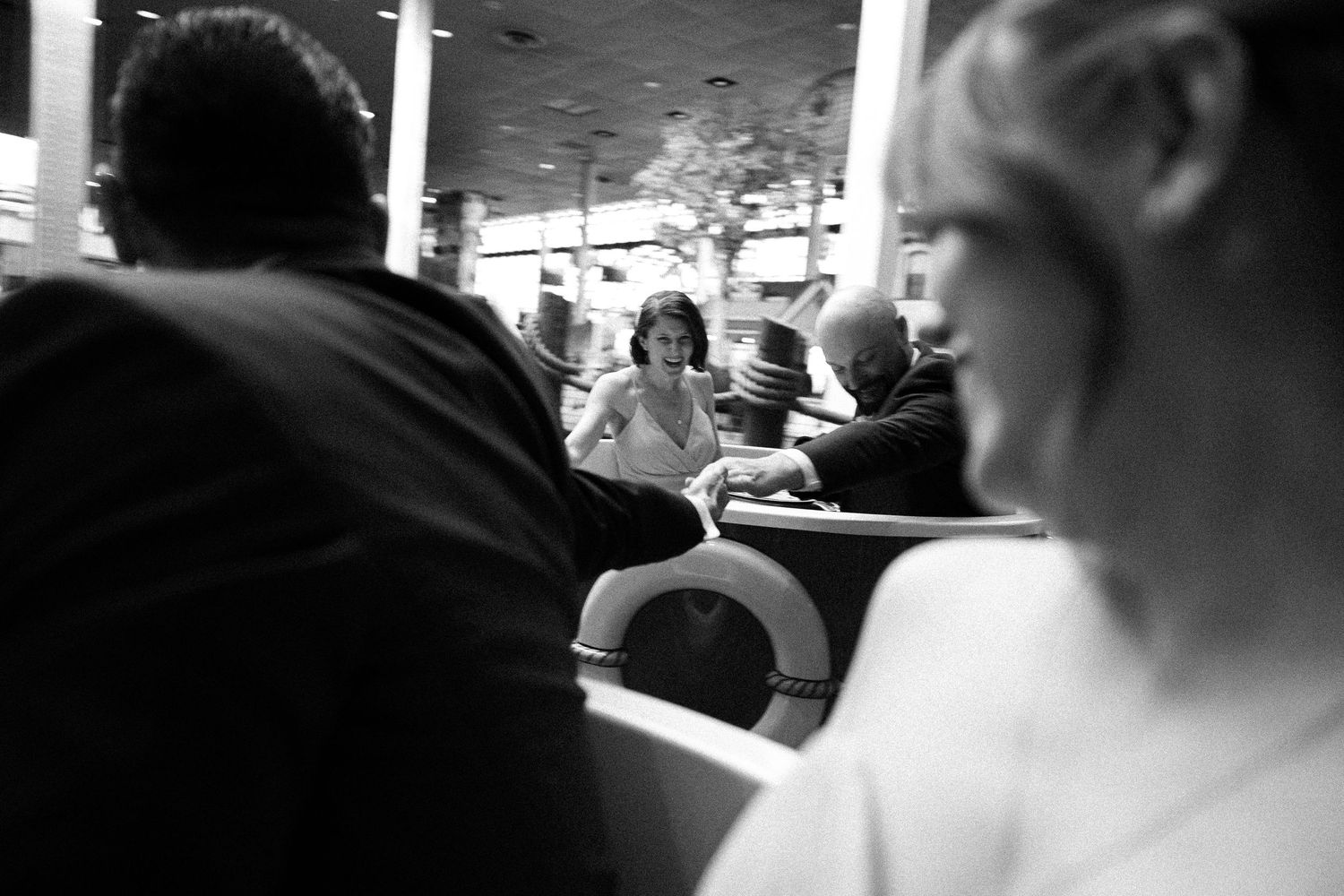 Ukranian orthodox wedding with a pit-stop at Fantasy Fair in Woodbine Mall. Intimate, theatrical with cotton-candy and vintage Photo Booth.