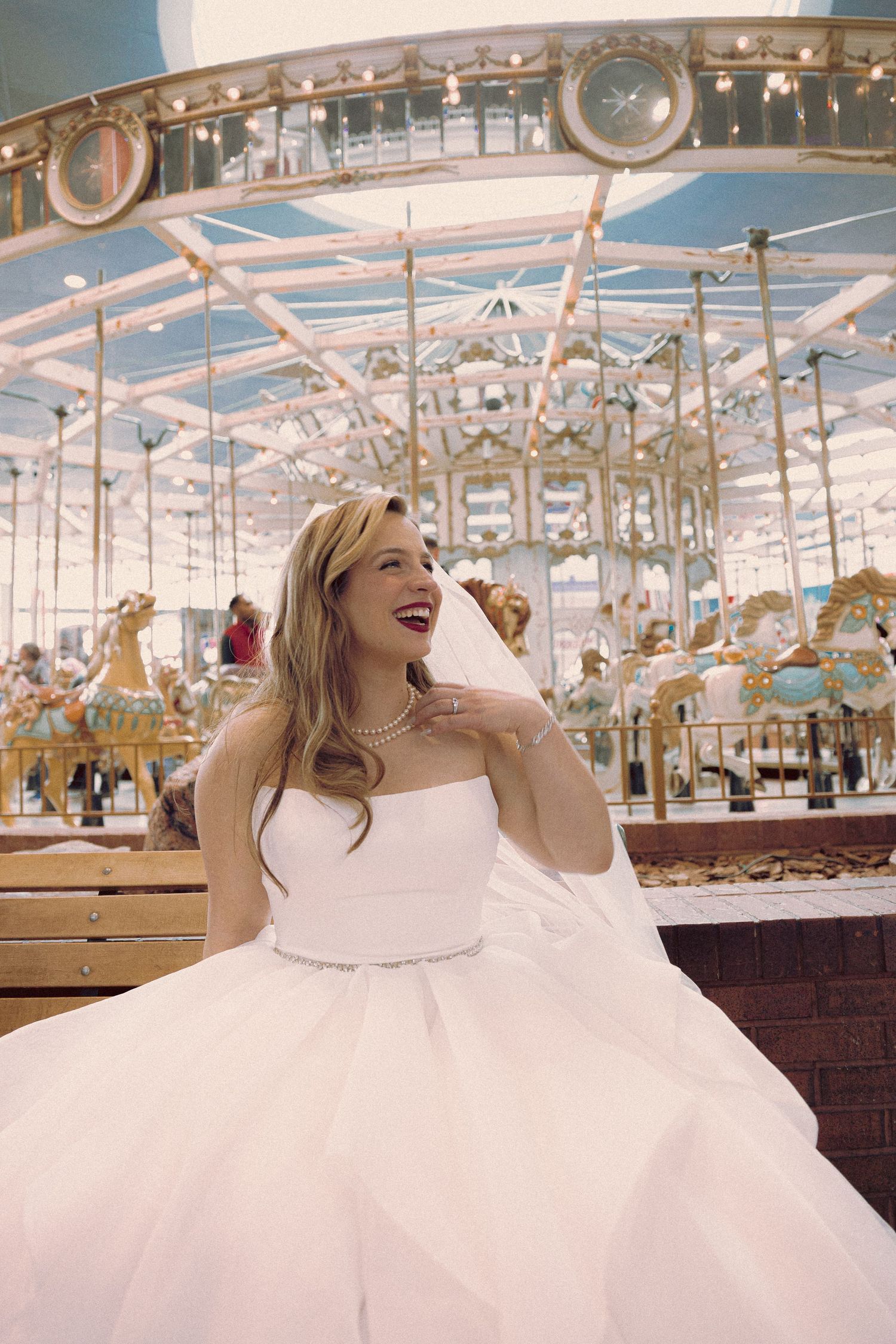 Ukranian orthodox wedding with a pit-stop at Fantasy Fair in Woodbine Mall. Intimate, theatrical with cotton-candy and vintage Photo Booth.