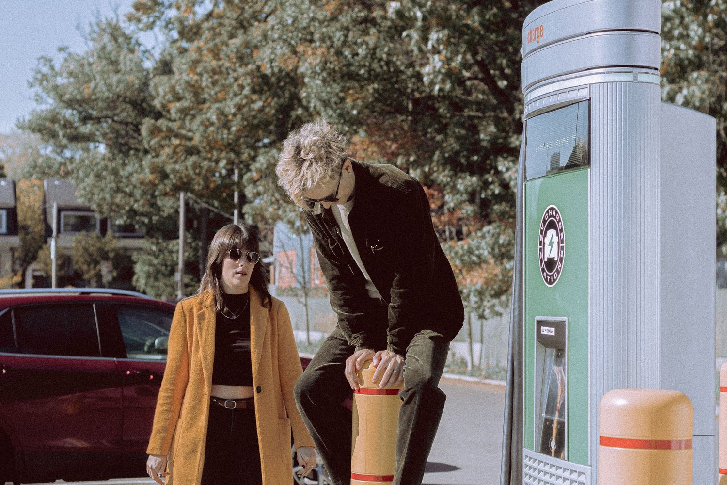 Surrealism Meets Love: A Two-Part Engagement with Twin Cats & a visit to ER