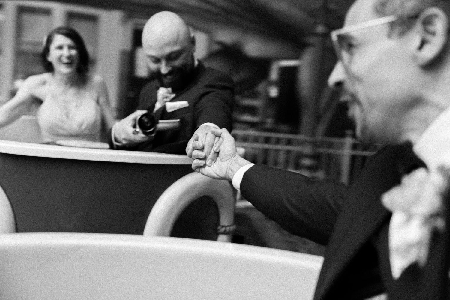Ukranian orthodox wedding with a pit-stop at Fantasy Fair in Woodbine Mall. Intimate, theatrical with cotton-candy and vintage Photo Booth.