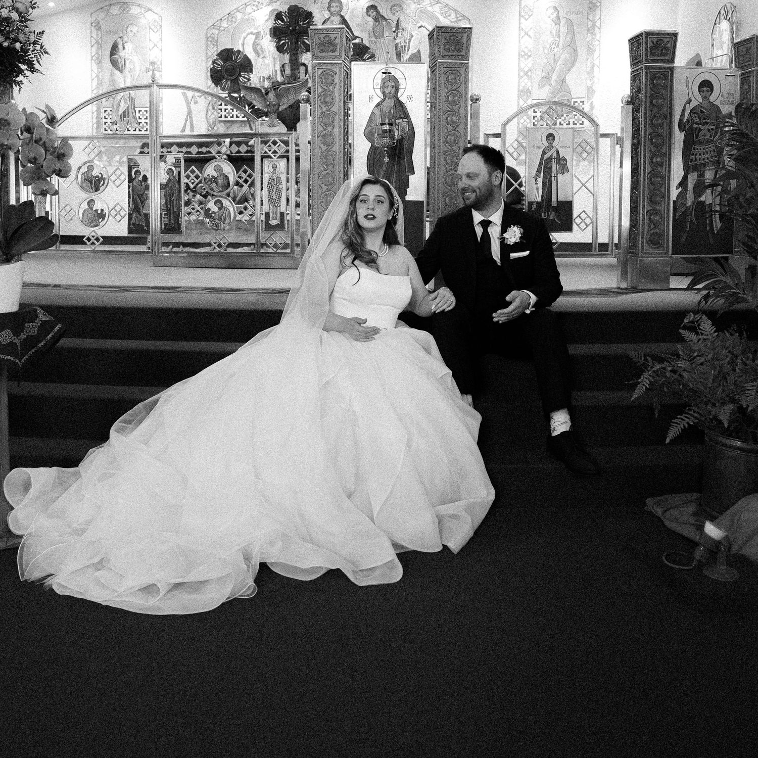 Ukranian orthodox wedding with a pit-stop at Fantasy Fair in Woodbine Mall. Intimate, theatrical with cotton-candy and vintage Photo Booth.