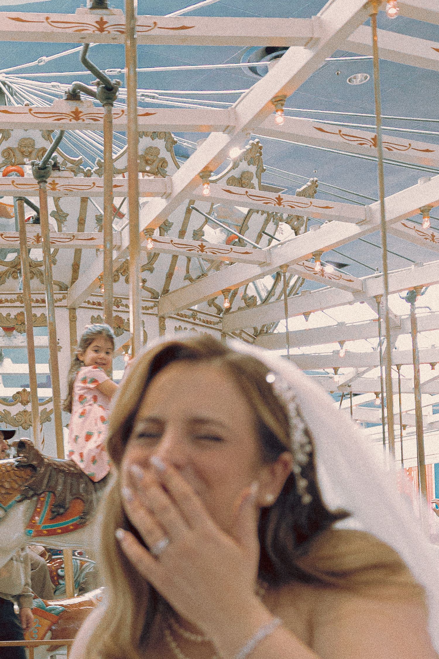 Ukranian orthodox wedding with a pit-stop at Fantasy Fair in Woodbine Mall. Intimate, theatrical with cotton-candy and vintage Photo Booth.