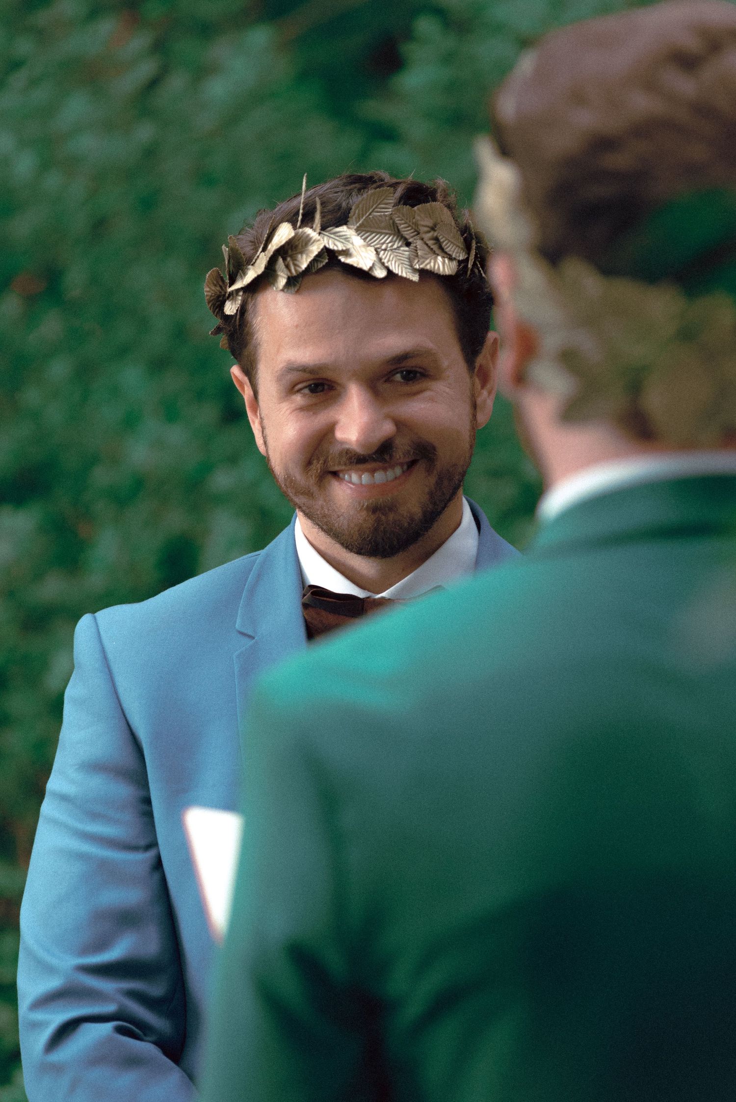 The Perfect Color-Coordinated Same-Sex Wedding in Toronto, at Fantasy Farms. Cinematic photography in Toronto for stylish, queer couples.