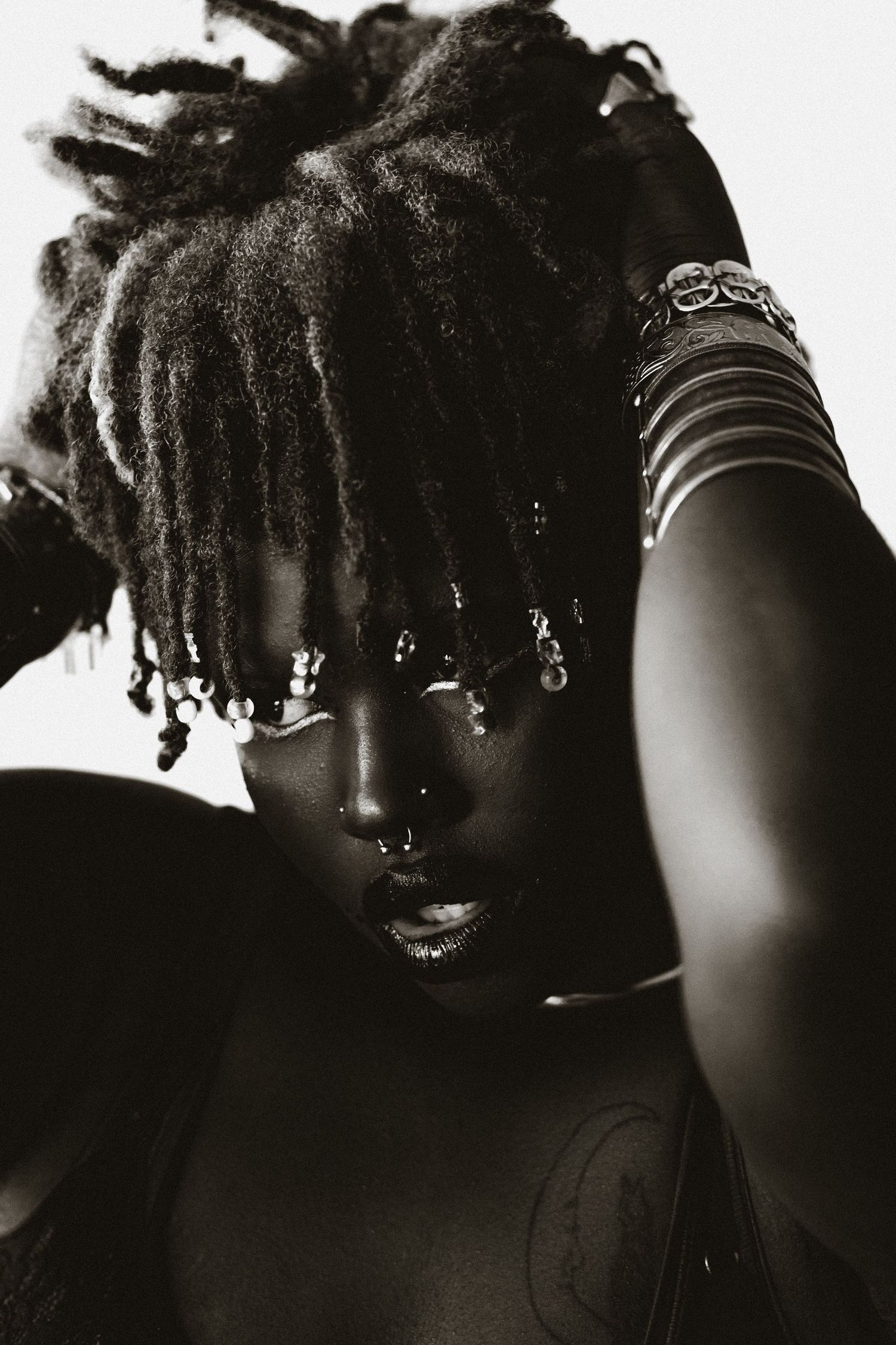 Portrait of Zaneta, a TMU fashion student from PEI with roots from Kenia. This. was our third of our yearly portrait sessions.