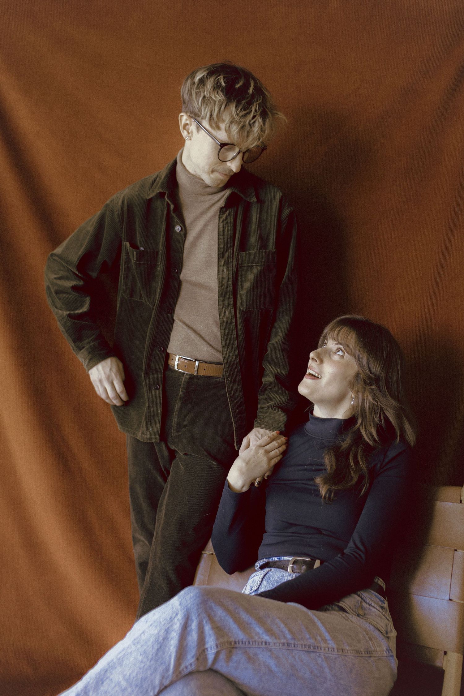 Surrealism Meets Love: A Two-Part Engagement with Twin Cats & a visit to ER