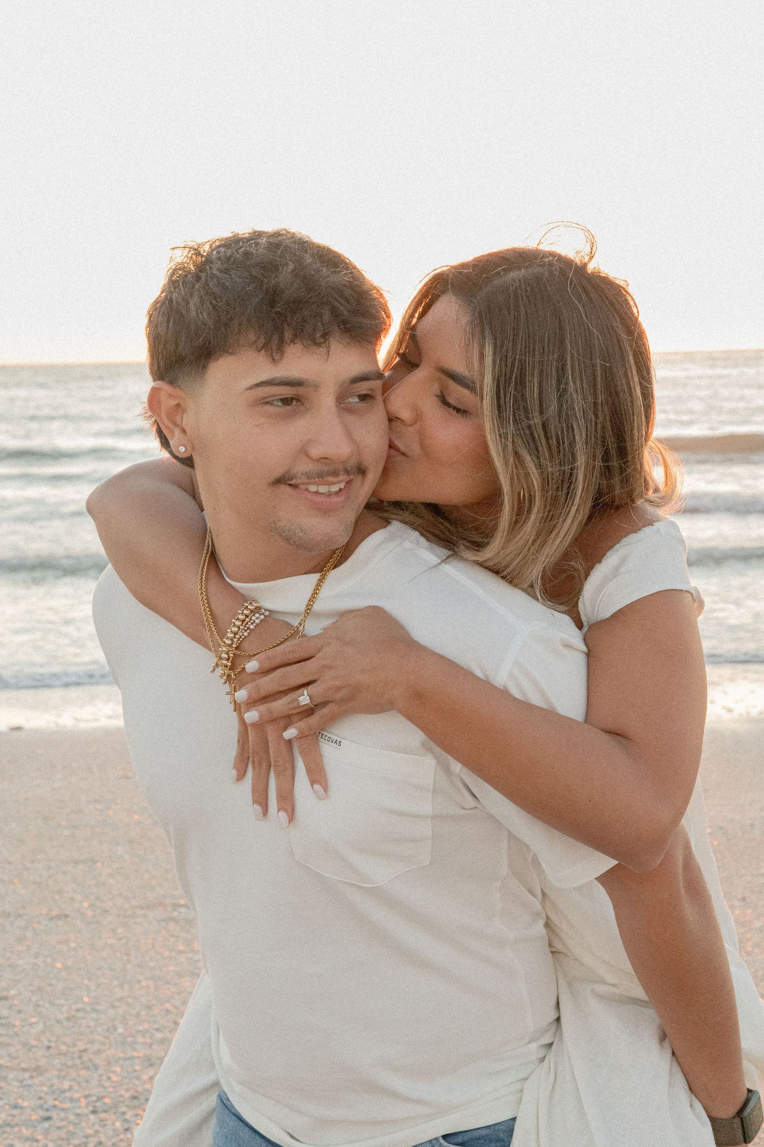 Clearwater Florida Engagement Photographer - Sand Key Park Engagement Photos - Adeva Rae Photography - Beach Couples Photos